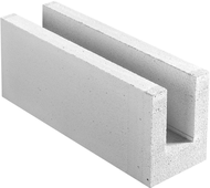 BLOCS U CHAINAGE SIPOREX 625*250*150 32U / PAL BLOCS U CHAINAGE SIPOREX 625*250*150 32U / PAL